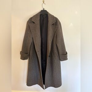 Nili Lotan womens Double-Breasted Trench Coat - Brown never worn
